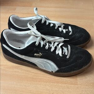 Puma Liga Black and White Men's Sneakers